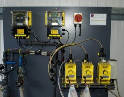 Dosing and control equipment