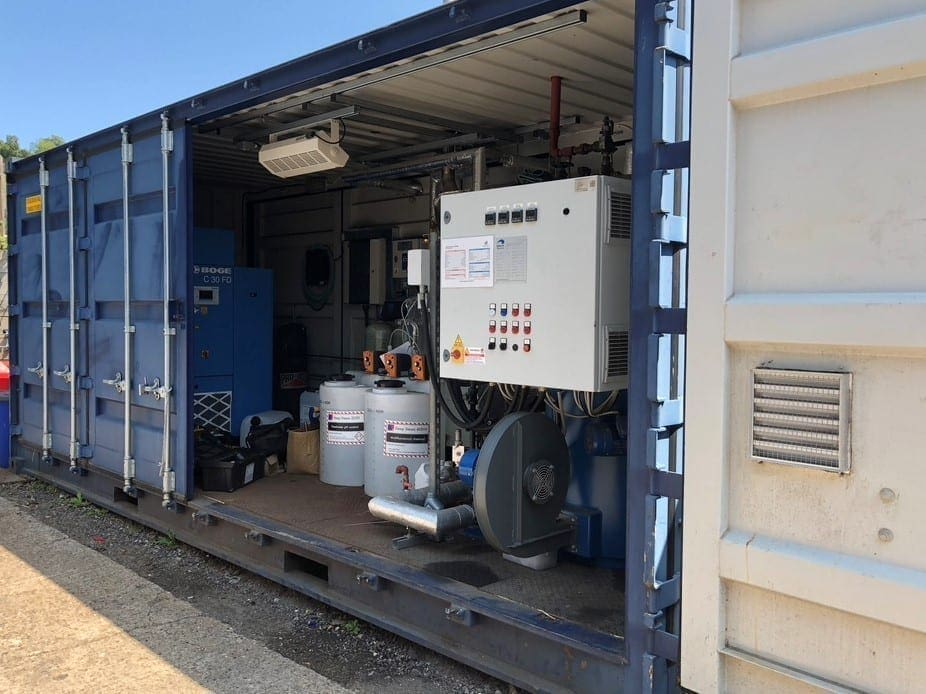 Generator in a Cabin Steam