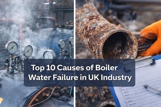 Top 10 Causes of Boiler Water Failure in UK Industry