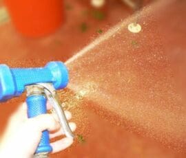 Spray-risk-from-a-hose